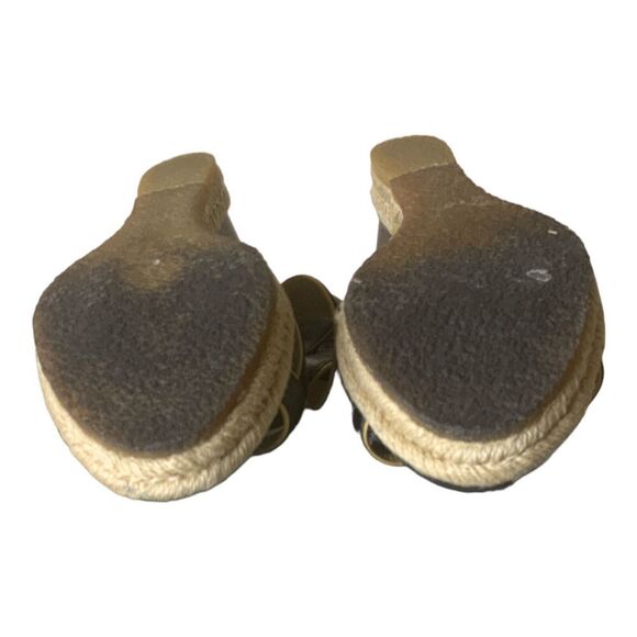 UGG Isabella Wedges Women's Size 8M Strappy Ankle Strap Leather Sandals - Picture 15 of 16